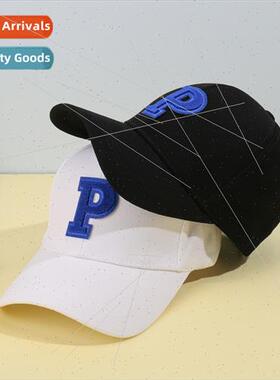 P towel embroidered baseball cap summer ladies sun shading d