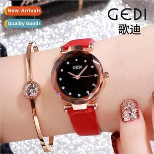 mple Wrist Quartz Women Watch Fashion Trend Belt Student Wat