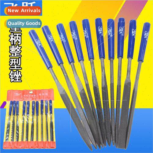 Assorted Files Shaped File Set Triangle Half Round Flat Head