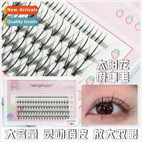 Sun Flower Hair Lash Extensions Clear Sweetness Natural ngle