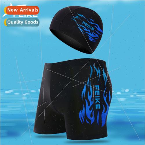 Mens swim trunks polyester soaking hot springs boxer shorts