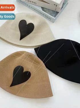 Fisherman cap female spring summer love hundred wh tide simp