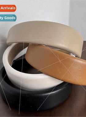 Korea headdress imation sheepskin sponge hairpin retro solid