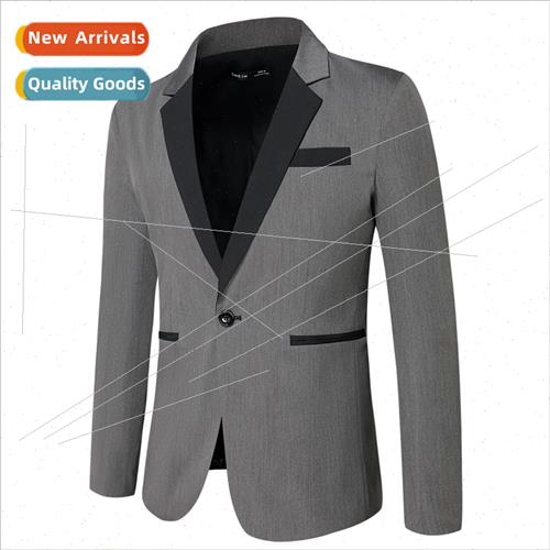 2023 Autumn Winter new men sus casual one-button men su casu