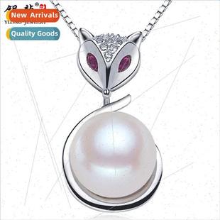 S925 silver necklace fox pendant female necklace jewelry acc