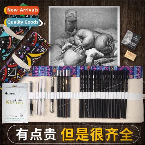 Sketching Pencil Set Charcoal Art Student Professional Sketc