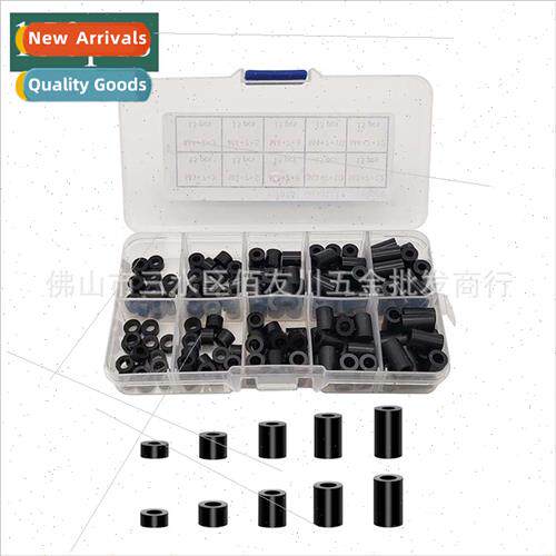 150pcs box Black ABS   Sleeve Round Hole Support  Washers Do