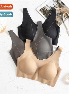 lk -marking gathered bra comtable breathable one-piece bra m