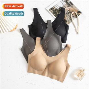 lk -marking gathered bra comtable breathable one-piece bra m