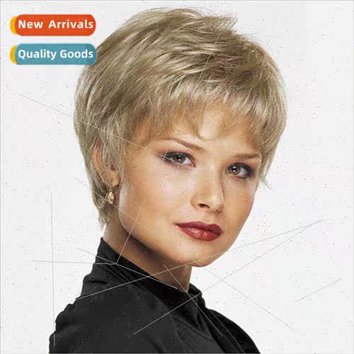 Wigs Short Europe Wigs Blonde Wigs