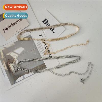Waist chain ladies dress metal masonry iron chain fashion sm