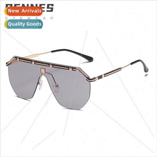 new one-piece lens one-piece sunglasses retro fashion sungla