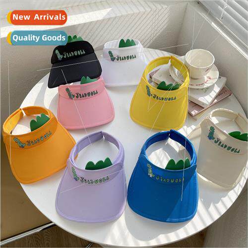 Children sun hat summer new cartoon dinosaur boys girls baby