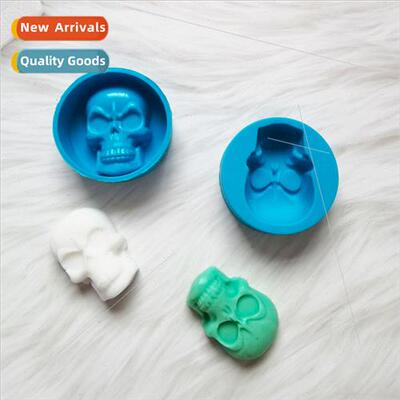 licone ngle Skull ice Cream Mold DIY tray Ice cube maker  to