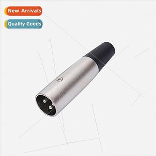 Microphone connectors 3-pole XLR soldered audio male female