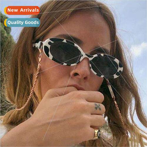 New small frame sunglasses 适用men women cow color lightweig