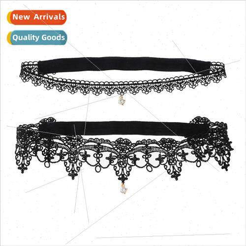 LW50 Bridal Lace Garter Rhinestone Pendant Europe Western We