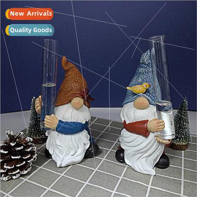 Dwarf Rainber Faceless Gnome Elf Ornament Outdoor Garden Pat