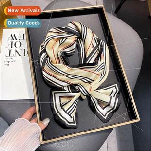 silk small scarf New fashion simulation gift Korean