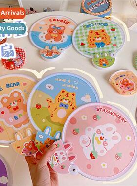al folding fan cute mini cloth portable fan holiday gift wh