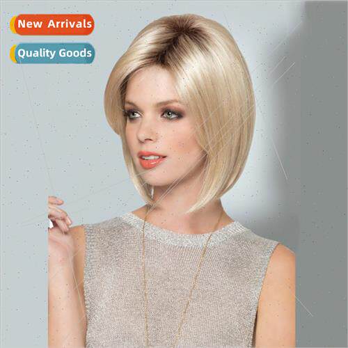 wigs Europe gradient short bob o head high temperature silk