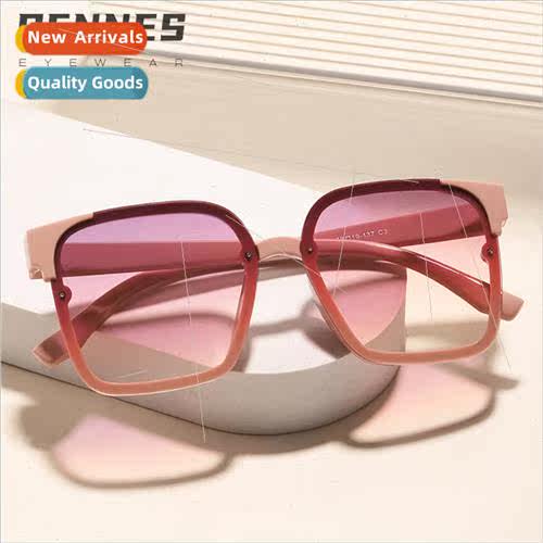 Europe new large frame copy piece fashion sun women square f