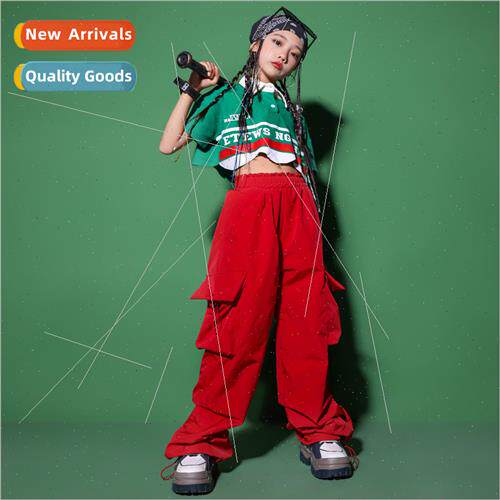 Girls Jazz Dance Costume Handsome Japanese Set Dance Permanc