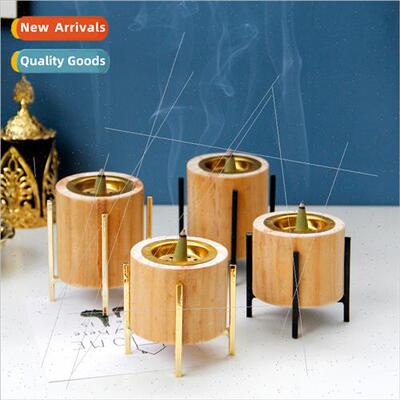 mple Modern Incense Burner Middle East Arabian Gold Metal Wo