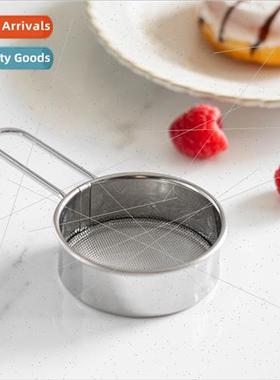 Baking handheld mini flour sieve rice cake sieve cinnamon ca