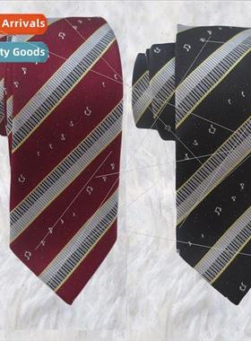 Japan JK unim bow tie Jacquard musical note embroidery tie S