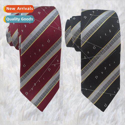Japan JK unim bow tie Jacquard musical note embroidery tie S
