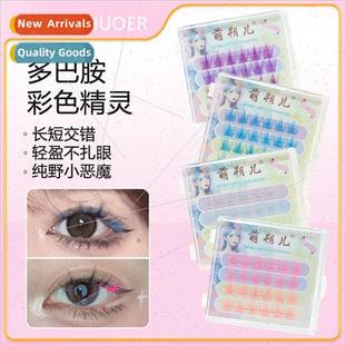 Trilogy Lazy False Eyelashes mulati Fantasy Natural Colorful