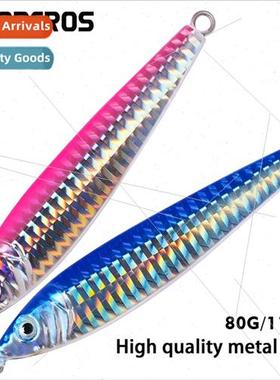 PRO BEROS Dazzling Colorful Iron Plate Lead Fish Bionic Meta