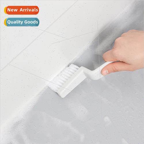 Wash bathroom tile wall corner no dead ends small brush toil