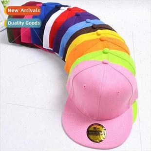 Solid color light plate baseball cap men women hundred hip-h