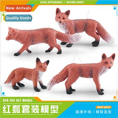mulation wildlife red fox red fox static solid ornaments mod
