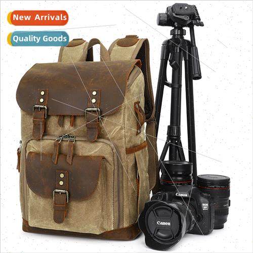 New batik canvas leather retro multifunctional digal camera