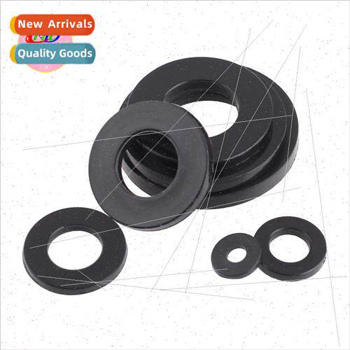 Black nylon washer Plastic flat washer Plastic ring screw wa