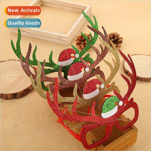Speedway Christmas glasses frame children elk Christmas dres