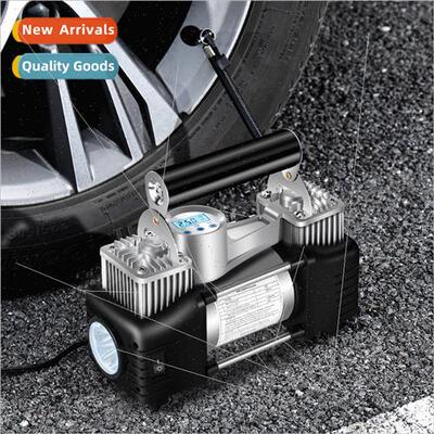 Car inflatable pump small car convenient car pump tire car p
