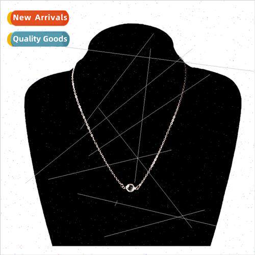 Europe fashion ladies collarbone chain alloy necklace simple