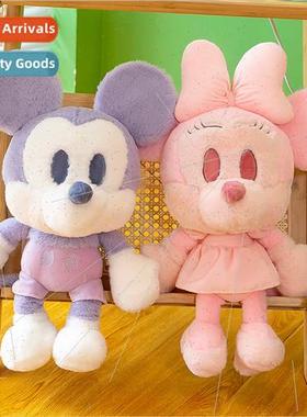 Cute Mickey Minnie doll Mickey Mouse plush toys large doll c