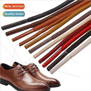 Men Women Leather Shoes Martin Shoes Waxed Casual Round Cott