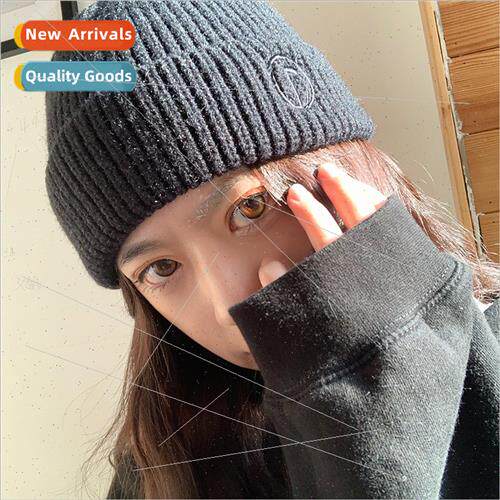 Hat female new fashionable fall and winter letters wool cap