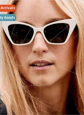 new fashion Europe cat eye ins sunglasses female set shootin