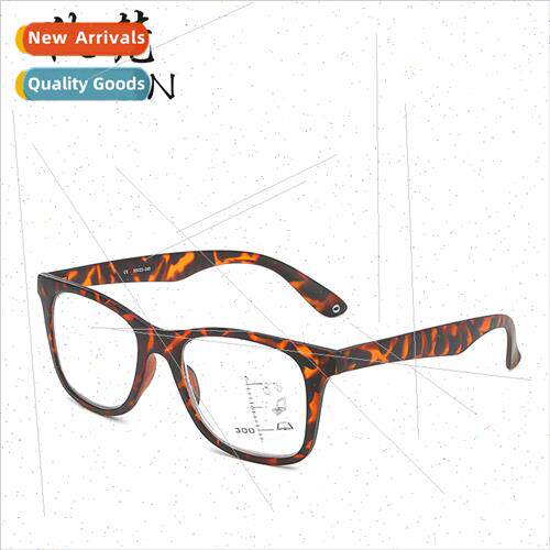 Retro progressive multifocal anti-blue light presbyopia glas