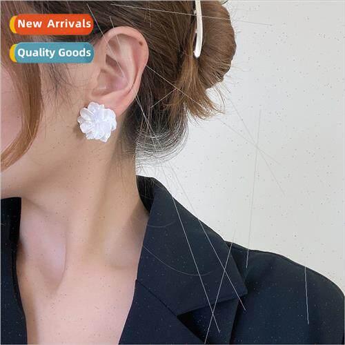 Earrings flower ear clip female whout ear holes Korea sweet