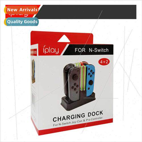 Swch Small Grip Dazzle Color Quad Charger + Dual PRO Grip Ch