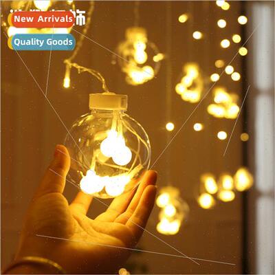 LED ing ball curtain lights colorful lights string 3 meters