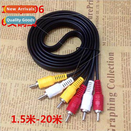 Audio Video AV Cable Three to three TV set-top box connectio